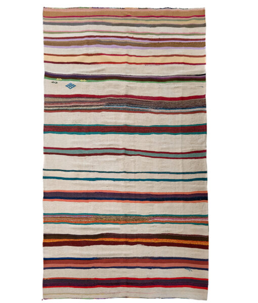 multi colour stripe rug