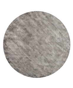 grey tencil rug circle indent